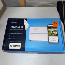 Rachio 3 12-Zone Smart Sprinkler Controller (12ZULW-C) (FOR PARTS ONLY!)