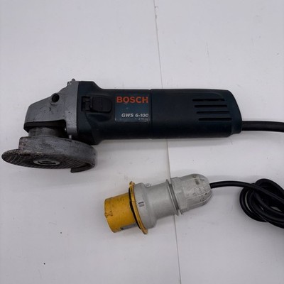 Bosch GWS 6-100 Winkelschleifer 110 V 670 W 100 mm 4 Zoll geprüft funktioniert kompakt