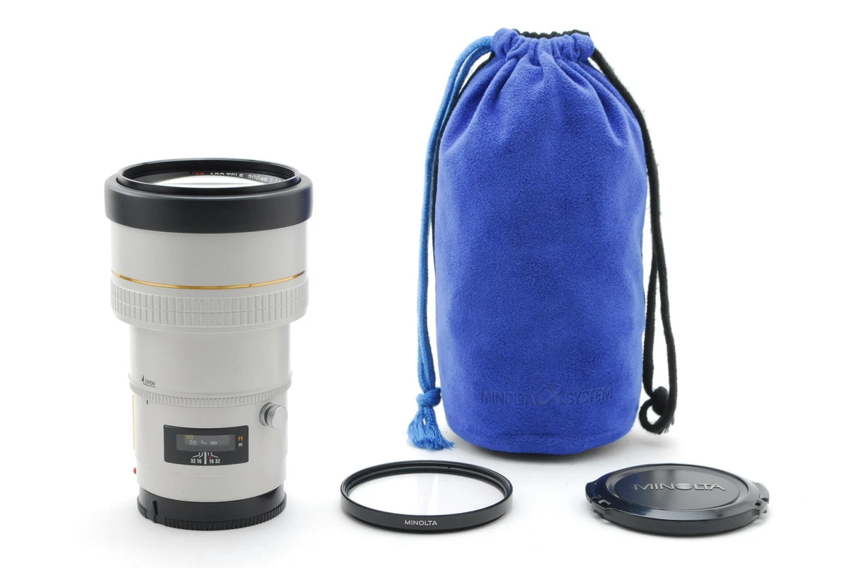 Minolta f/2.8 Camera Lenses 200mm Focal for sale | eBay