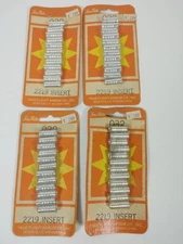 48 Count NOS Tru-Flite 032 Nock 2219 Inserts True Flight Arrow Co Bow Hunting
