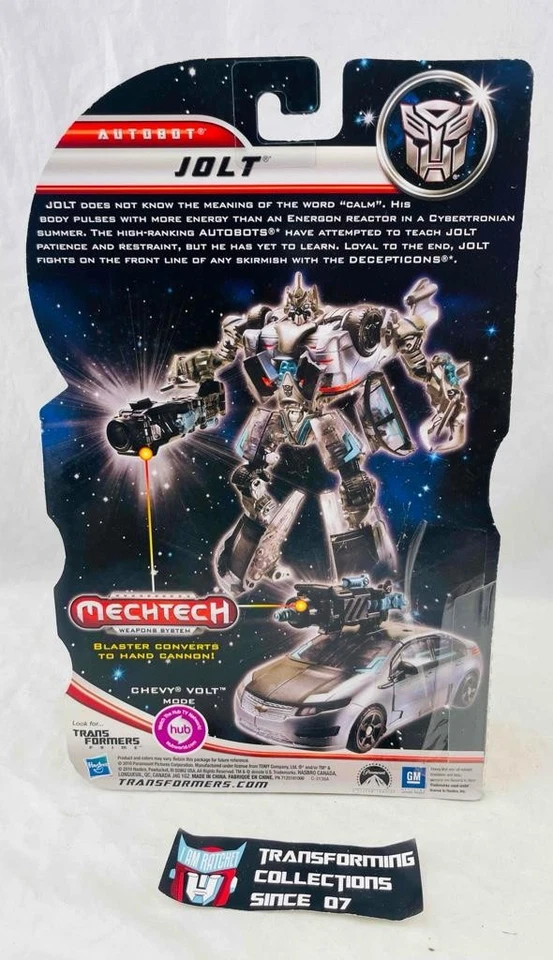 Transformers Dark Of The Moon DOTM Deluxe Class Jolt MOSC - Image 2 of 2