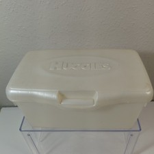 Vintage Huggies Wipes White Container Full Size EMPTY Box Refillable Baby Wipes