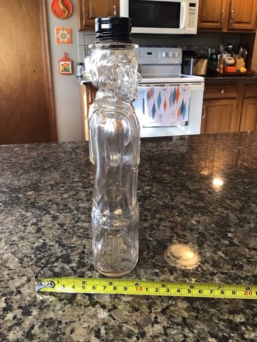 Vintage Abe Lincoln Bank Lincoln Foods Soda Syrup Glass Bottle Lawrence, Mass. - Picture 5 of 24