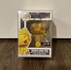 Funko Pop! Venom Venomized Human Torch #691 Gamestop Exclusive GITD W/ Protector