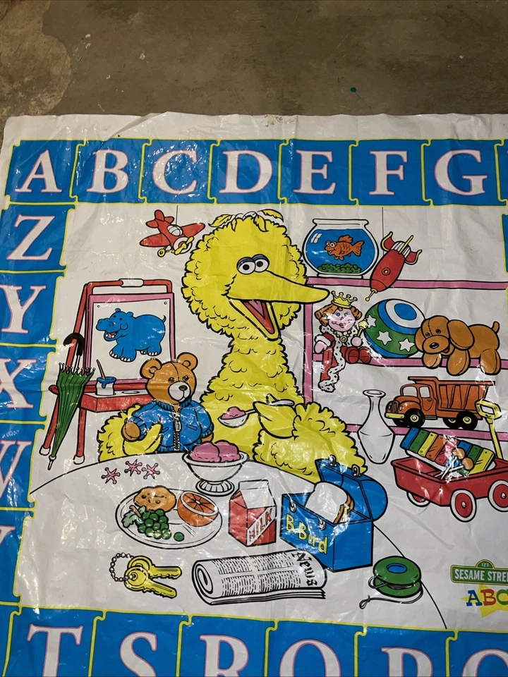 Vintage Big Bird 123 Sesame Street ABC’s Workshop SH11 - Image 4 of 4