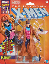 Hasbro Marvel Legends X-Men Gambit Retro 6  Action Figure Target Exclusive New