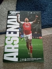 Arsenal v Manchester United Mint Programme 25th January 2026 Prem League