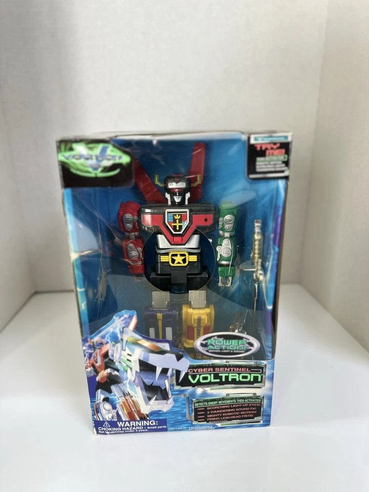 NEW SEALED 1998 Trendmasters Lion Force Voltron The Third Dimension Figure 12" - Image 2 of 4