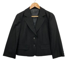 Margaret Howell Womens Jacket 1 Black Wool UK British Heritage Classic Auth