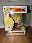 Super Sayian Goku First Appearance Funko Pop 860 Glow In The Dark Vinyl Figure