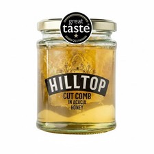 Hilltop Honey Cut Comb in Acacia Honey - 340g