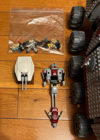 LEGO Star Wars Clone Turbo Tank 7261 2005 Retired With Manual + Minifigures