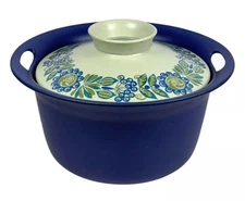 Vintage Figgjo Norway Flameware Viking in Vulcanus Covered Casserole Dish