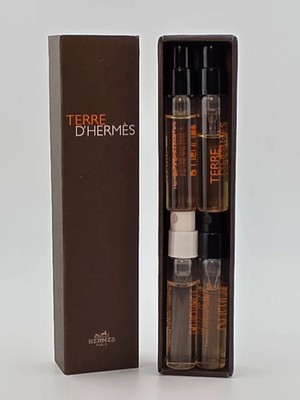 Hermes Terre d'Hermes Miniaturen Set 4x 2ml (EDT, Eau Intense Vétiver, Eau Très