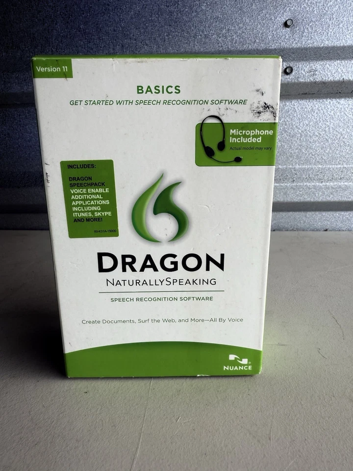 Nuance Dragon Naturally Speaking Speech Recognition Software Basics Version 11 - Image 3 of 3