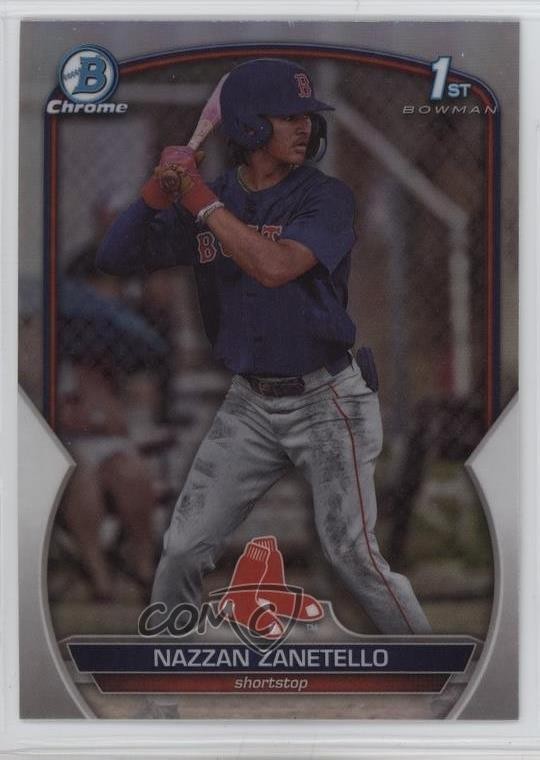 2023 Bowman Draft Chrome Refractor Nazzan Zanetello #BDC-3 1t2c