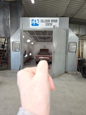 1991 Jbi Downdraft Spray Booth Model No. Dd 26 8b Heated