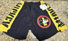 Vintage Y2k Disney Mickey And Co Kids Shorts NEW Size Medium Lined