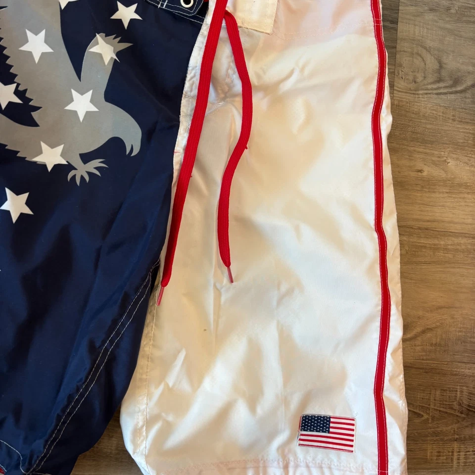 Bañador Exist Patriotic Eagle Flag Board Shorts Malla Forrado Para Hombre’s M Foto 3 de 4