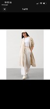 NWT Athleta Luna Trench Coat in Dune - Size: Medium