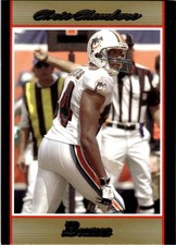 Chris Chambers 2007 Bowman Gold #75 Miami Dolphins 29484 Football Card
