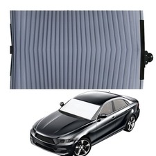 Front Car Retractable Windshield Sun Shade Visor SUV Window Folding Block Cover