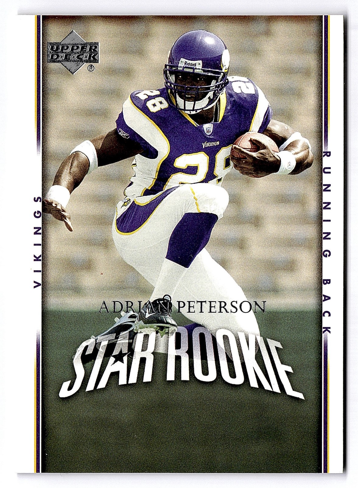 Adrian Peterson Upper Deck #279 Rookie Exclusives