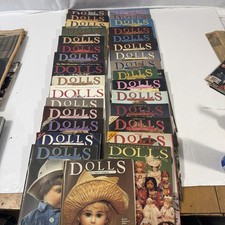 Dolls Collectors Magazine 31 Lot 1980 1990s Clothes Costumes Patterns