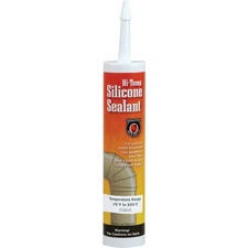 Meeco's Red Devil 10.3 Oz. Clear Silicone Hi-Temp Sealant 601C Pack of 10