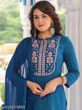 Traditional South Indian Kurti set for women and Girls for Onam Festival