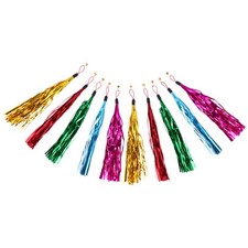 10pcs Cat Teaser Replacement Refills with Bell Cat Wand Kitten Toys