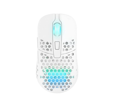 Xtrfy M42 RGB Wireless Gaming-Maus weiß   ultraleicht & präziser Sensor Neu&OVP