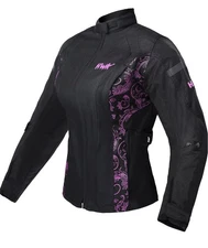 HWK Adventure / Touring Motorcycle Jacket for Women, Women's Motorcycle Jacket 
