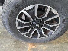 Wheel 17x7-12 Alloy 6 Spoke Machined And Black Fits 20-23 Tacoma 805008
