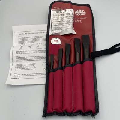 Mac Tools Power Drive Meißel-Set 5 Stück Set in Rolle C50PDPT