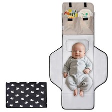 New 31" X 24.2" Extra Large Lightweight Toddler Diaper Changing Pad with Storage