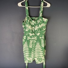 Cupshe  Women's Mini Romper Tropical Green Leaf Print Medium NWT