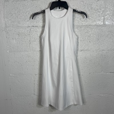 DKNY Women's Racerback Tennis Mini Dress white XS NWOT $60 | eBay