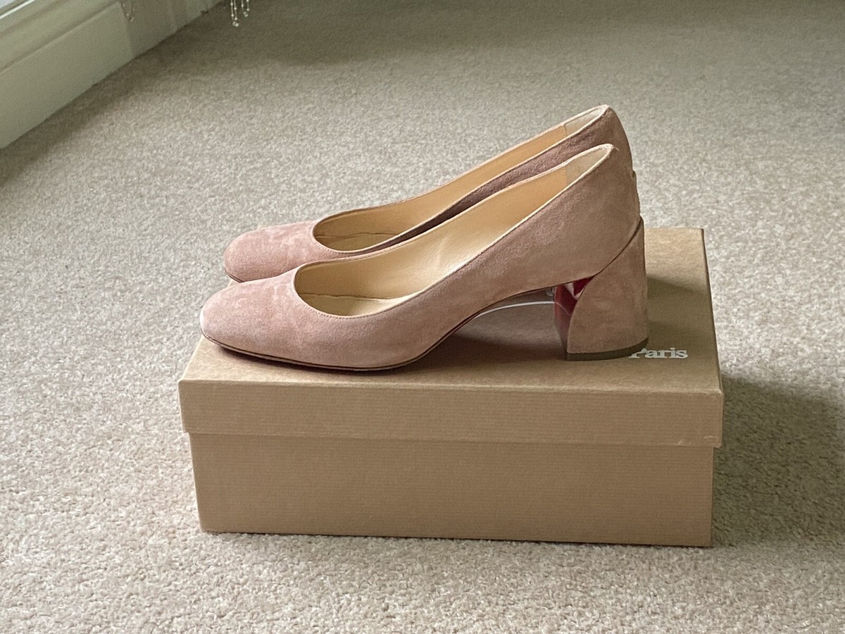 christian louboutin Miss Sab 55 Veau Velours Shoes 36.5 6.5 | eBay