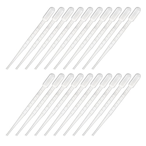 200 Stück Einweg-Pipetten Aus Kunststoff, 0.2 Ml – Transparent, Für ätherische Öle, Labore, Parfüm Und Basteln