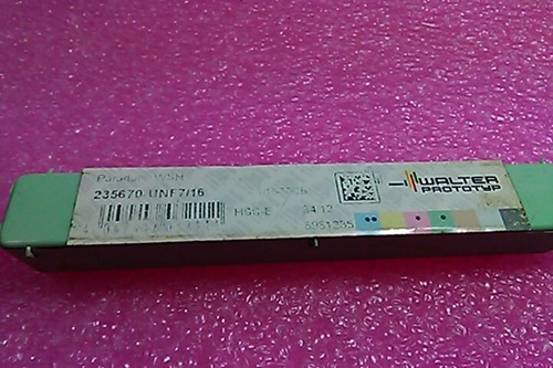 WALTER PROTOTYP Hss-e Spiral Flute Tap 7/16-20 2B WSH 235670-UNF7/16 - Picture 4 of 4
