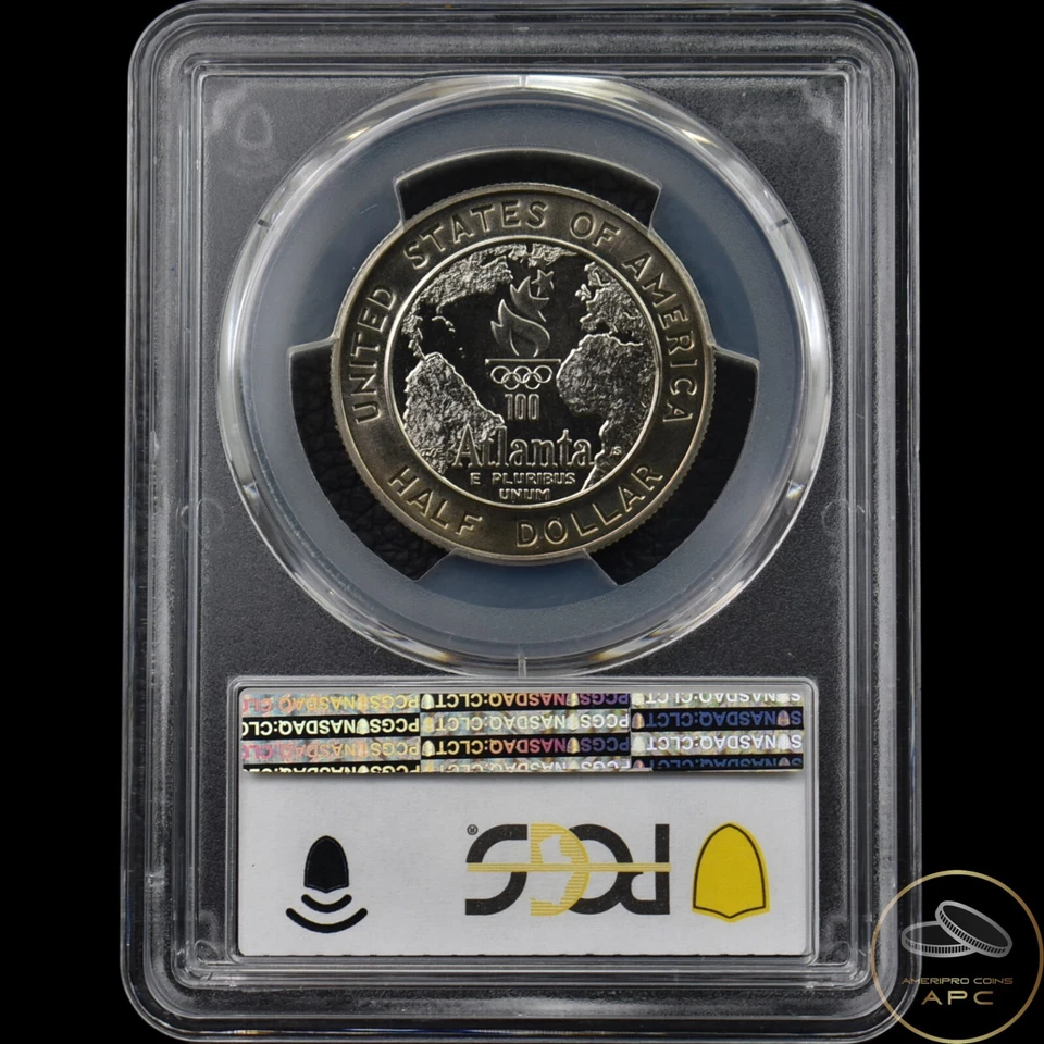 1995-S Baseball Commemorative Half Dollar PCGS MS70 - Image 2 of 2