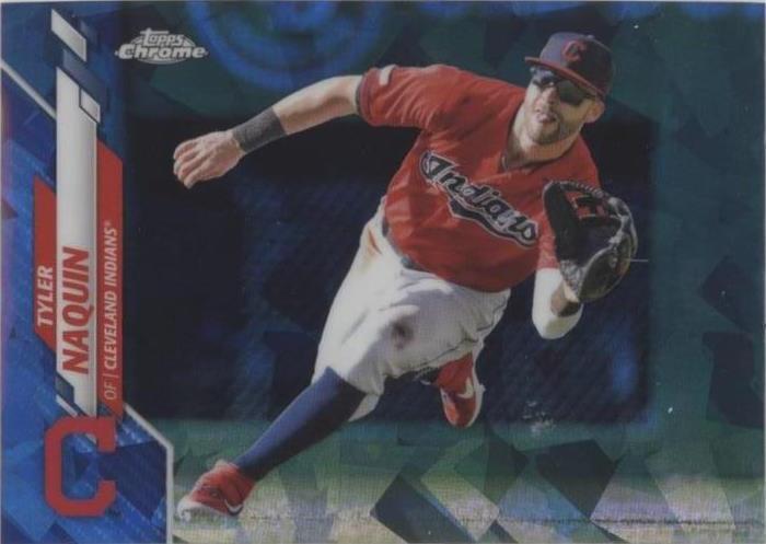 2020 Topps Chrome Sapphire Edition - Tyler Naquin #291 - 1 of 1