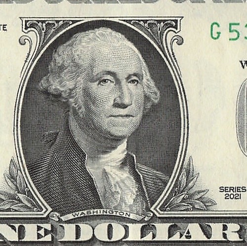 Five of a Kind 3s Fancy Serial Number One Dollar Bill G53036333A Triple - Picture 2 of 11