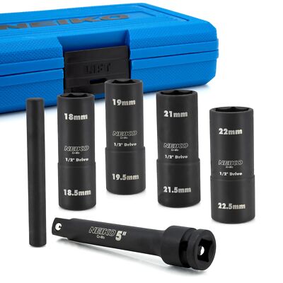 Wheel Socket Set, 6 Point Metric, 5