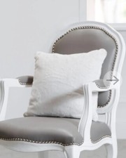 NEW 80 Little Giraffe Luxe  Throw Pillow, Cream