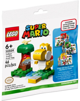 Lego Super Marion Erweiterung gelb Yoshis Obstbaum 30509