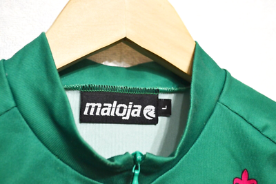 Maillot Cycliste Femme Maloja Alp Appeal – Taille L – Vert – Occasion Parfait état