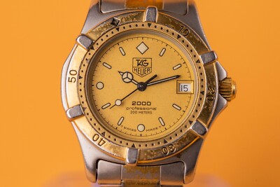 Tag Heuer Professional 2000 Ref. 964.013 35mm Two Tone Mens Quartz