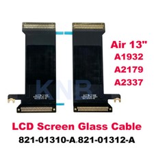 LCD Glass Cable Flex For MacBook Air 13" A1932 A2179 A2337 821-01312 821-01310